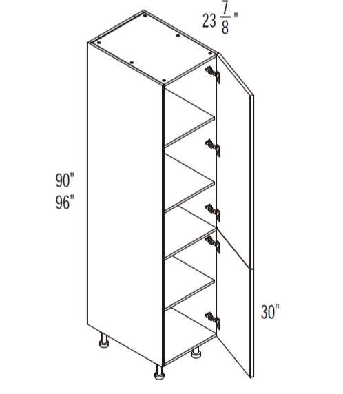 Greendale Rift Cut Oak Shaker - PC2490