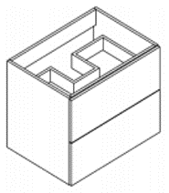 Ellport Medium Oak - VTM-VHDSB24