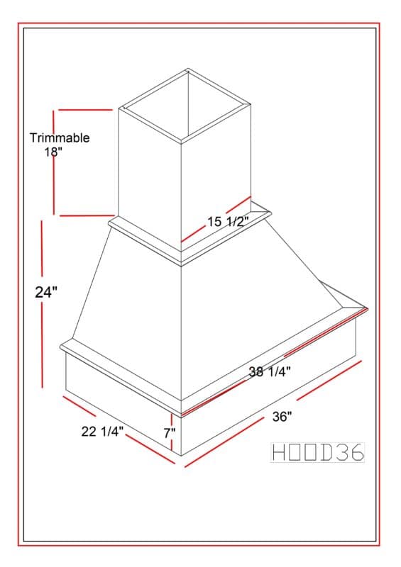 Kingston Evergreen Fog- Wooden Hood