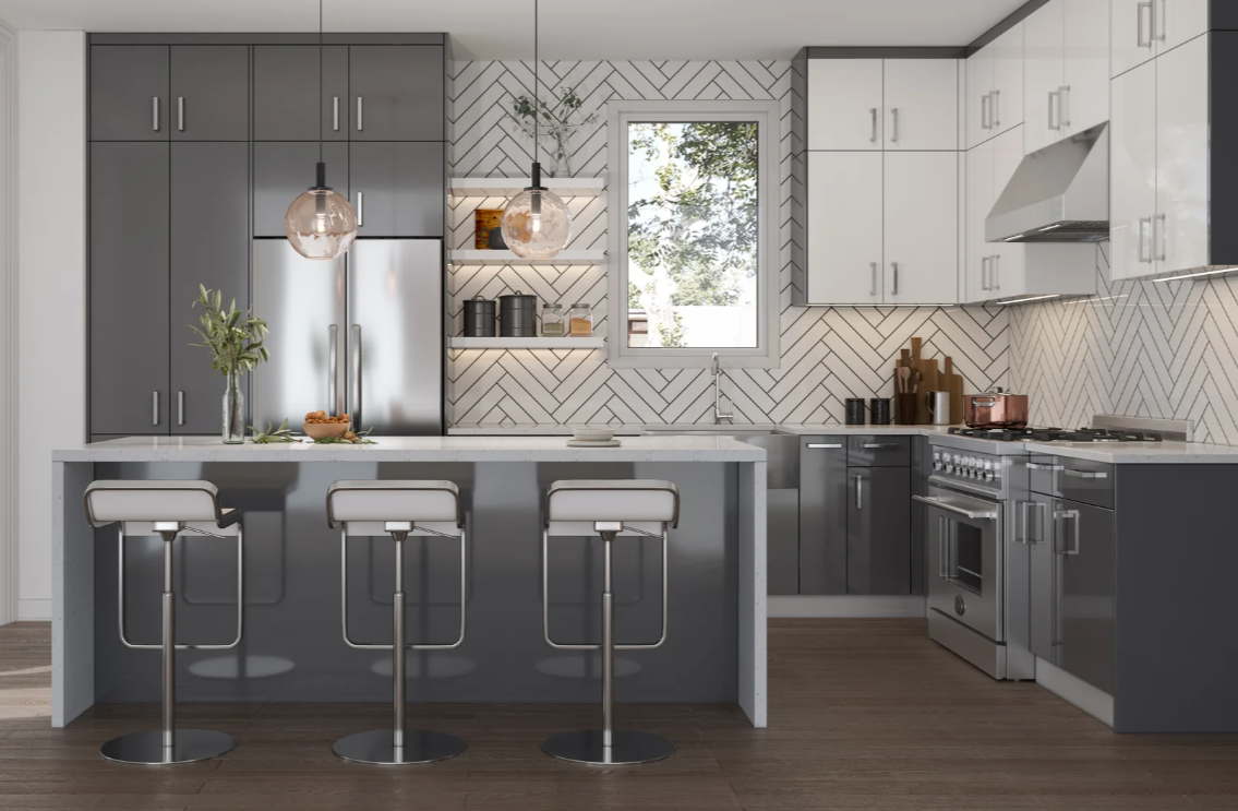 Greendale Glossy Gray